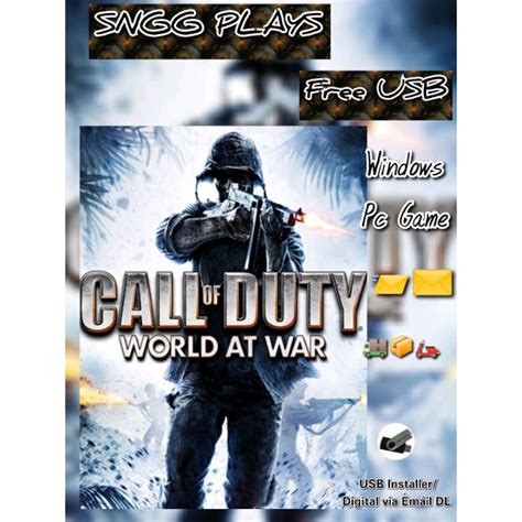 Call of Duty : World at War / PC Game Installer | Lazada PH