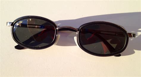 Rare Vintage Maui Jim Sunglasses Made In Italy Etsy