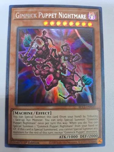 Gimmick Puppet Nightmare Blc En Ultra Rare Yugioh Mercadolibre