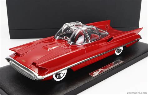 HRN MODELS HRN1955RED Escala 1 18 LINCOLN FUTURA 1955 RED