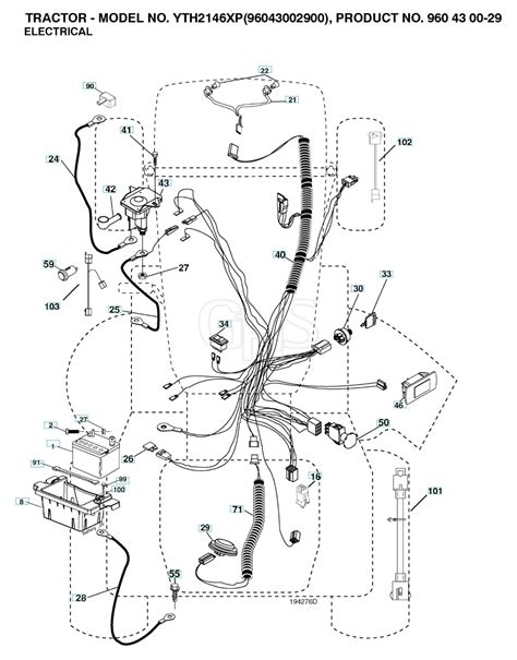 Husqvarna Yth2146 Xp Electrical GHS