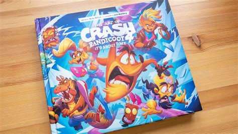 Book Flip The Art Of Crash Bandicoot It S About Time Youtube