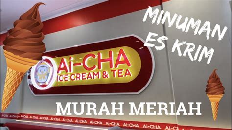 SAINGAN MIXUE ICE CREAM VIRAL AI CHA ICE CREAM TEA YouTube