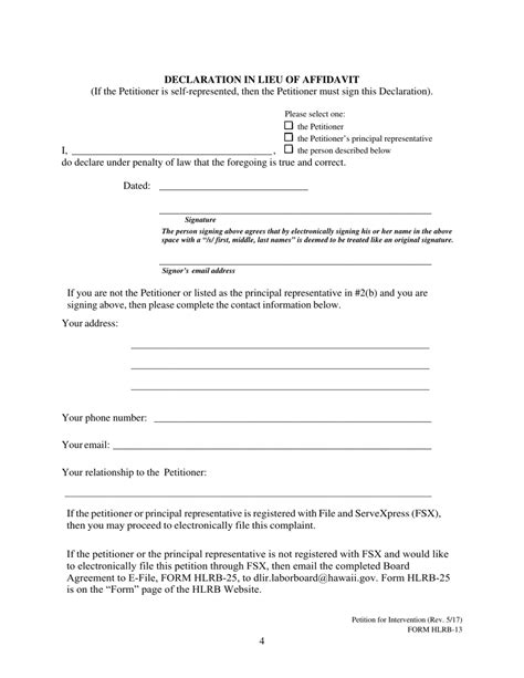 Form Hlrb 13 Fill Out Sign Online And Download Fillable Pdf Hawaii