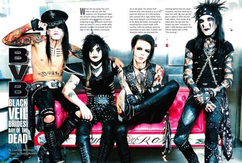 Tattoo Savage Magazine - BLACK VEIL BRIDES LEGACY