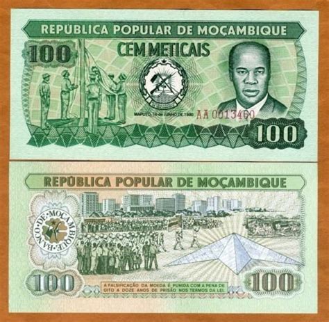 Jual Mozambique Escudos Prefix Aa Di Lapak Anggita Banknotes