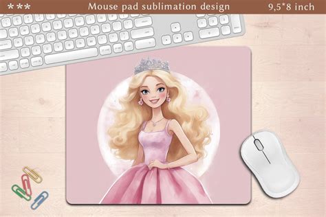 Mouse pad sublimation design