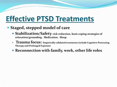 Ppt Ptsd Support To Improve Quality Of Life Powerpoint Presentation