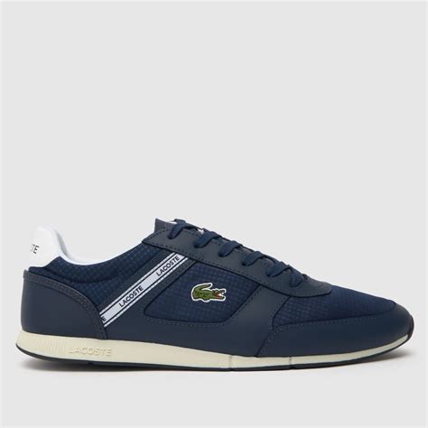 Lacoste Navy Menerva Sport Trainers Shoefreak