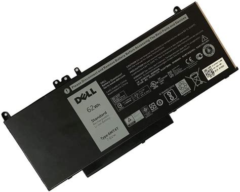 Dell Genuine Mt T Battery Wh V For Latitude E And E V Y