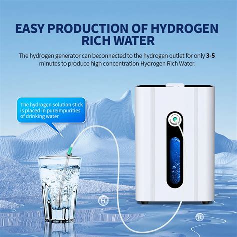 Suyzeko 150ml Hydrogen Inhalation Machine Hydrogen Water Generator Pure