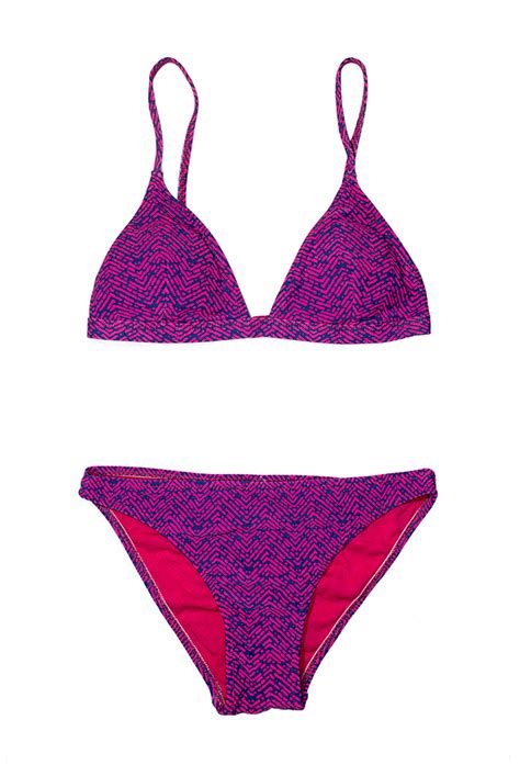 Bikini Tri Ngulo Fijo Piqu Espiga Cottoncrown