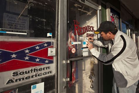 In Laurens Sc The Redneck Shop And Its Neighbor The New York Times