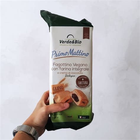 Verde Bio Fagottino Vegano Con Farina Integrale E Crema Di Cioccolato