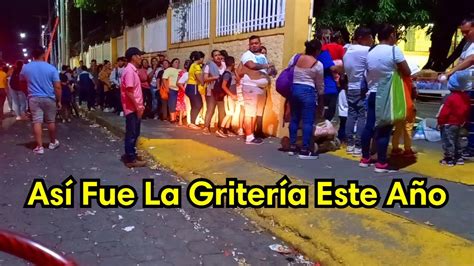 La Popular Gritería De Nicaragua Purisimas En Managua Quien Causa