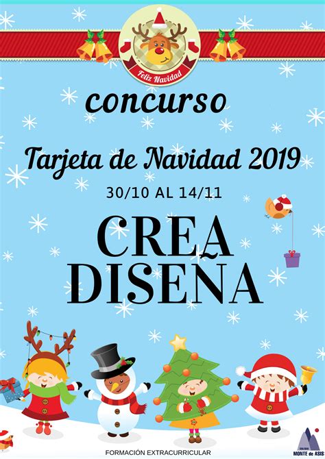 Colegio Monte de Asís Blog Archive Concurso Tarjeta de Navidad 2019