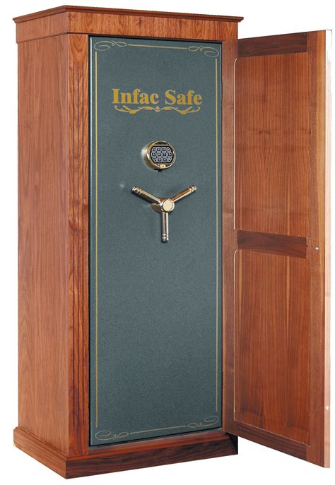 Armoire anti feu Infac Wood Cover Safe M60 Chêne 13 18 armes