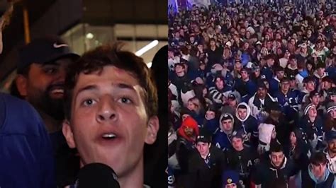 Watch Toronto Maple Leafs Fans Go From Confident To Devastated In