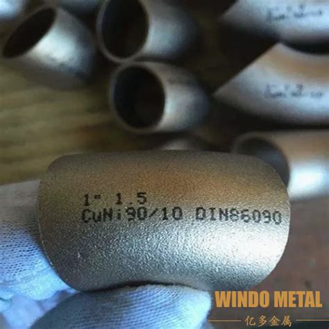 Cuni Copper Nickel Pipe Fittings Brass Tubes Copper Pipes