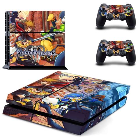 Kingdom Hearts 3 Ps4 Skin Sticker Decal For Playstation 4 Console And 2