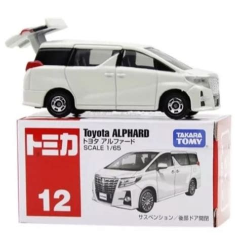 Tomica Regular No12 Toyota Alphard Takara Tomy Toy Diecast Miniature