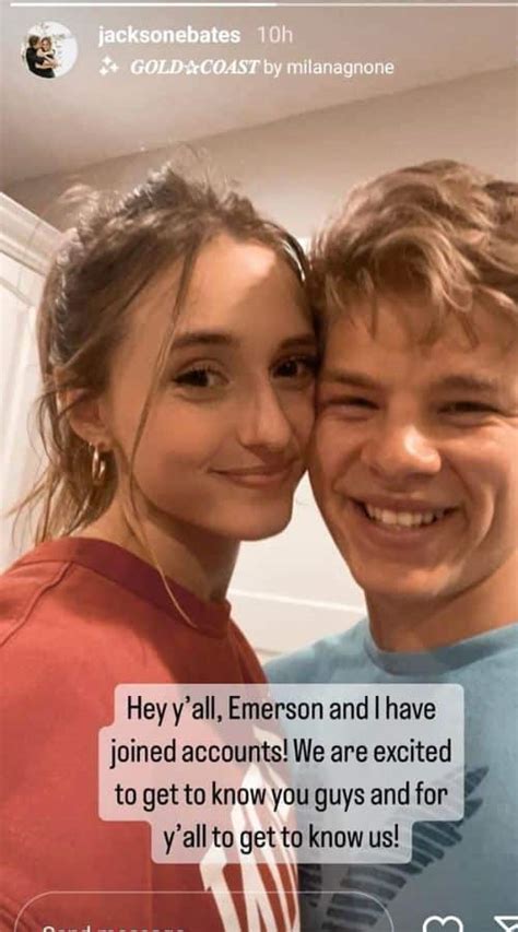 Bringing Up Bates Jackson Emerson Unveil Joint Instagram The