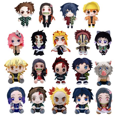 Anime Dem Nio Slayer Kimetsu N O Yaiba Boneca Brinquedo De Pel Cia