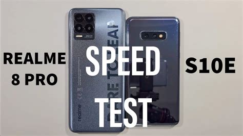 Realme Pro Vs Samsung S E Speed Test Youtube