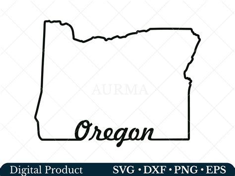 Oregon State Svg Oregon Png Graphic By Chipus Creative Fabrica