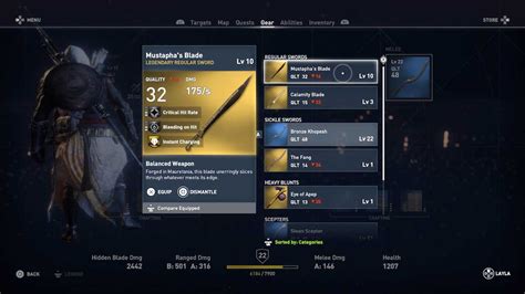 Assassins Creed Origins Get And Upgrade The Best Weapons And Tools