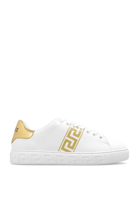 White ‘greca Sneakers Versace Vitkac Gb