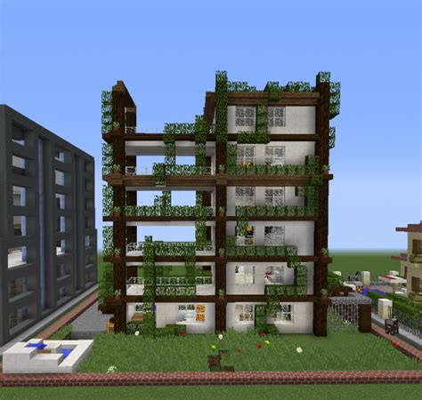 Apartment Building In Minecraft | Apartment Design