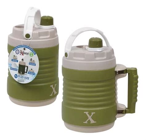 Termo Cooler Xpace Para Agua L Pl Stico Verde Gym Camping Mercadolibre