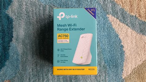 Good To Go TP Link AC750 Mesh Wi Fi Range Extender Unboxing