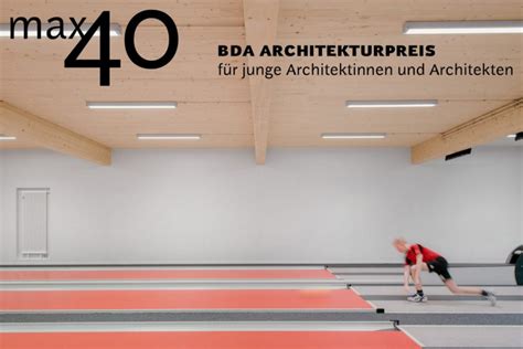 Auszeichnung Mit Dem Max Architekturpreis Des Bda Ko Ok Architektur