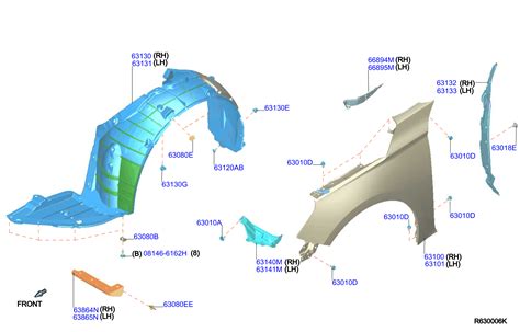 Nissan Pathfinder Fender Right Front Ca A Crest Nissan