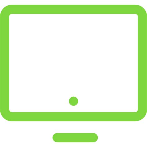 Computer Generic Simple Colors icon