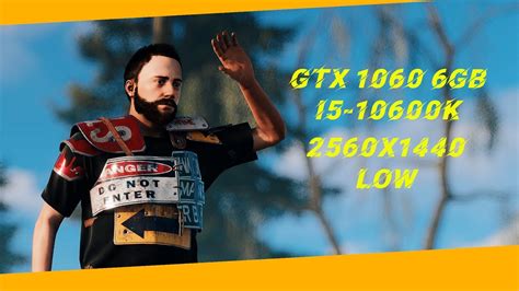 RUST GTX 1060 6GB I5 10600K 2560x1440 LOW YouTube