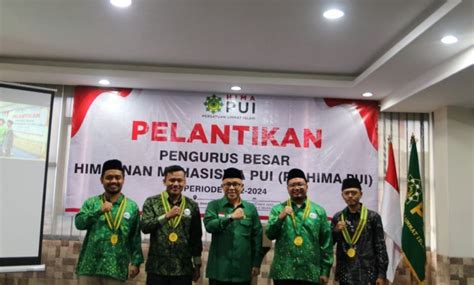 Pb Hima Pui Periode Resmi Dilantik Identitas Kita Adalah Takwa