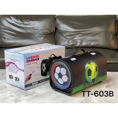 Wholesale Soccer Design Tunnel Subwoofer Bluetooth Wireless Speaker Ttd