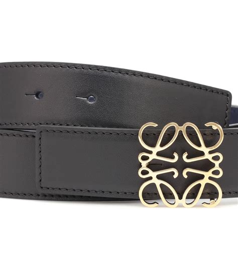 Loewe Leather Belt In Black Lyst