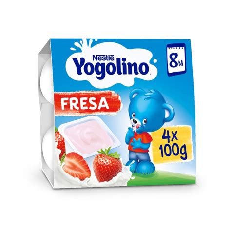 YOGOLINO FRESA NESTLE 4X100G Supermercados Ruiz Galan