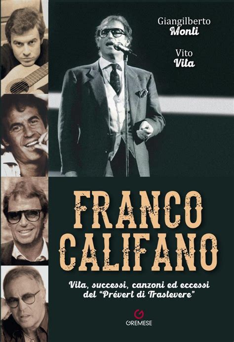 Zona Roma Nord Franco Califano Raccontato In Un Libro Allauditorium