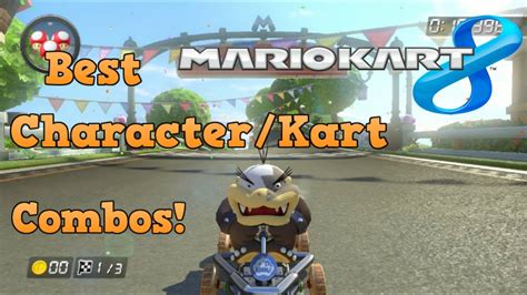 Mario Kart 8 Best Character Kart Combos In MK8 YouTube