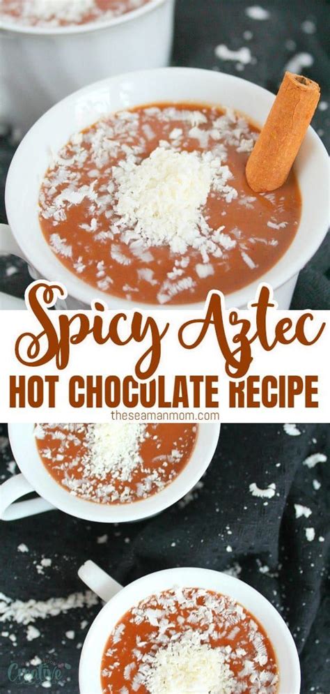 This Aztec Hot Chocolate Recipe Made With Instant Coffee Is Rich And