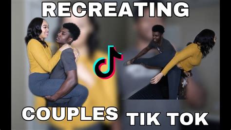 Recreating Viral Couples Tik Toks Challenges Youtube