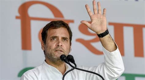 At Mp Rally Rahul Gandhi Shows Papers To Prove Farm Loan Waiver To