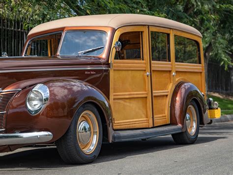 1940 Ford Deluxe Custom Woody Wagon By Doug Carr Of Wood N Carr Stock