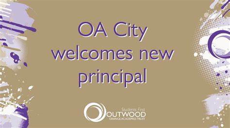 Outwood Academy City welcomes new principal — Outwood Grange Academies ...