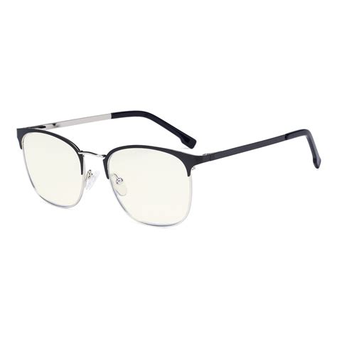 Browline Readers Blue Light Filter Glasses Sunglasses